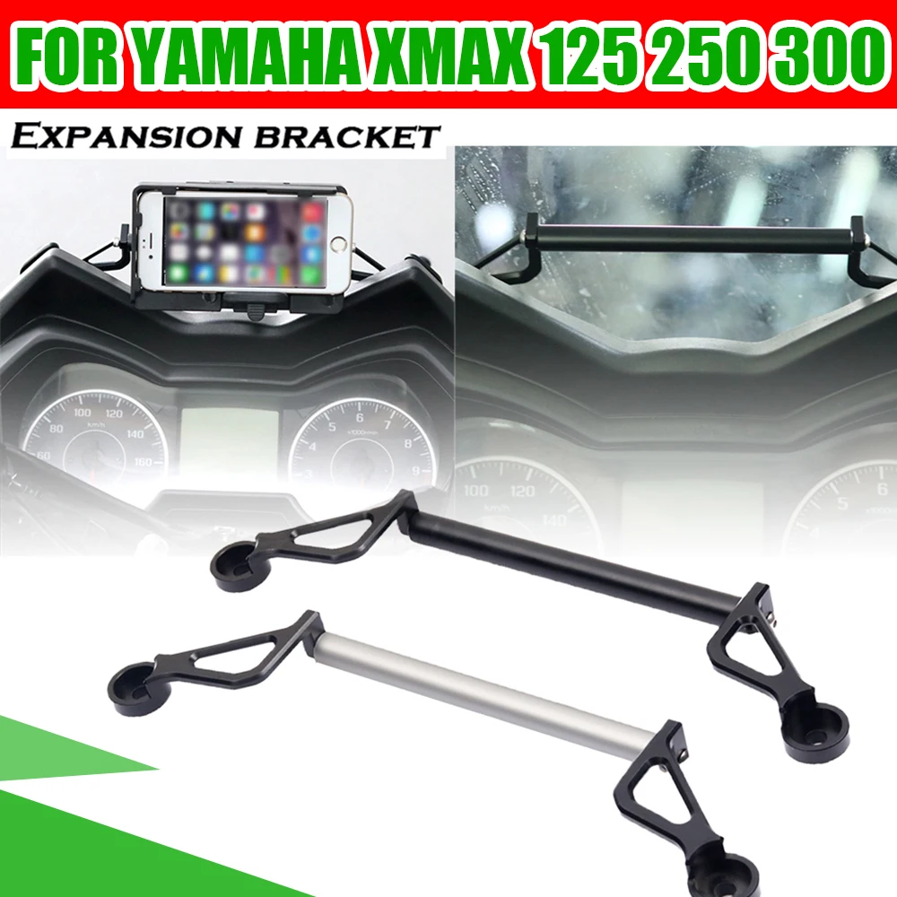 For Yamaha XMAX300 XMAX250 XMAX 300 X-MAX 250 125 XMAX125 Motorcycle Accessories GPS Navigation Plate Bracket Phone Holder Parts