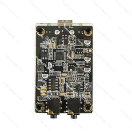 Suitable for Sound Card 192K Playback Recording Decoding Driver-Free Mobile Phone Raspberry Pi Converter Measurement Card