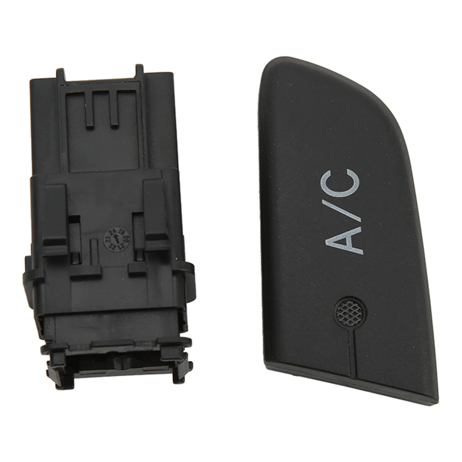 Air Conditioning AC  Push Button with  6554KX Replacement for  C1 2005‑2014 Air Conditioning Heater Button