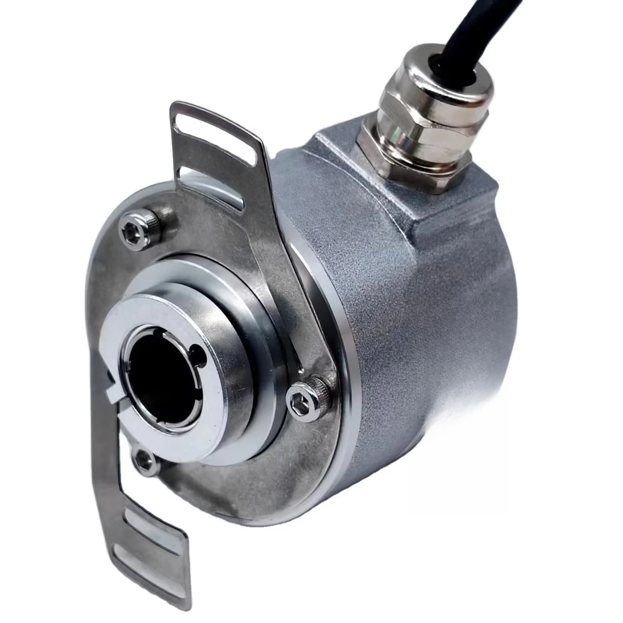 Customize High Precision HM58H13E10COB  CANopen  Absolute Encoder Dual Power Supplies and Dual Isolation Blind Hollow Shaft