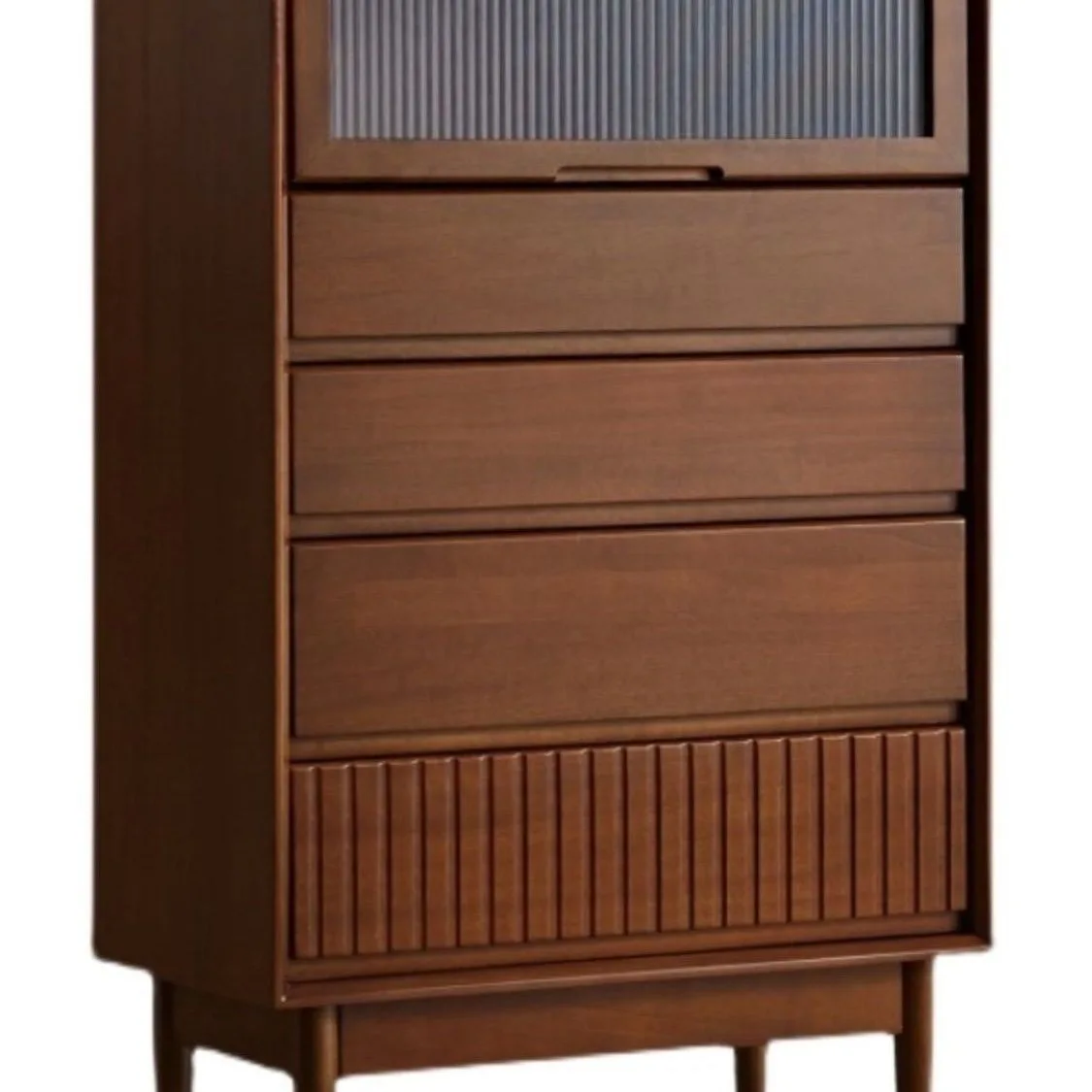 

Solid wood chest of drawers Living room Wooden chest of drawers Retro locker Standing cabinet Bedroom chest Nordic simplicity