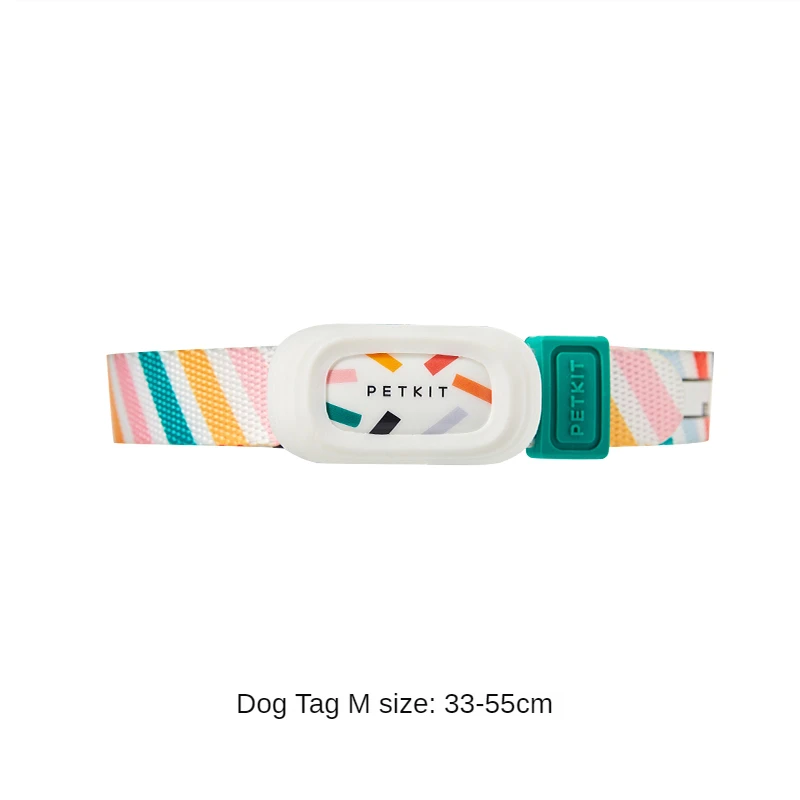 New Youpin Petkit Smart Personalized Dog Cat Collars Adjustable Soft Nylon Waterproof Puppy Collar Tags Pet Accessories APP Work