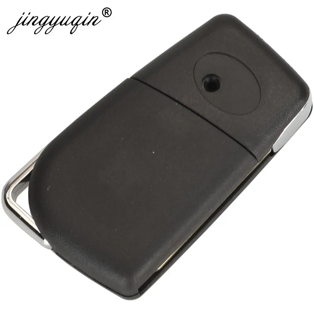 jingyuqin 50171 Modified Flip Remote Key Fob 433MHz 4D67 /4C for Toyota Prado 120 RAV4 Kluger Previa FJ Cruiser Land Cruiser 100