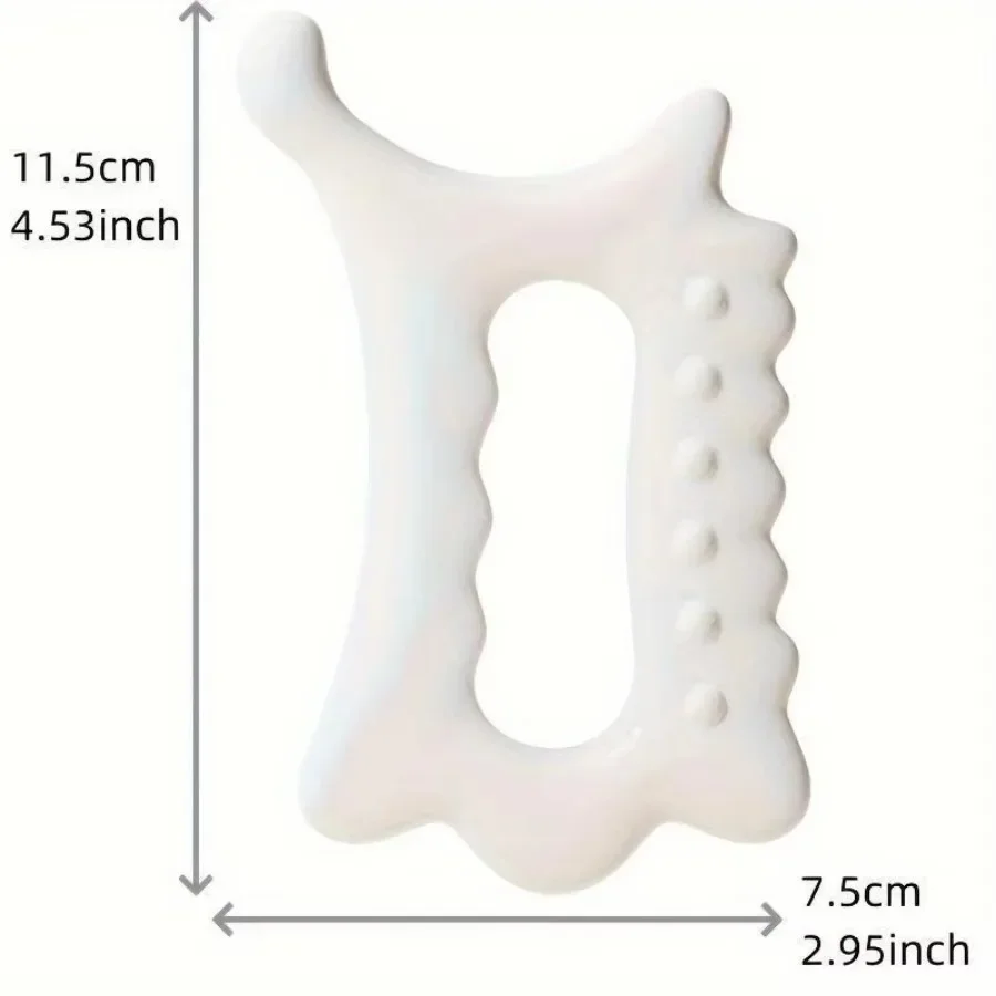Ergonomic Gua Sha Board for Face & Body, Versatile Handheld Massage Tool, Relaxation & Beauty Massager, Skin Care Gift