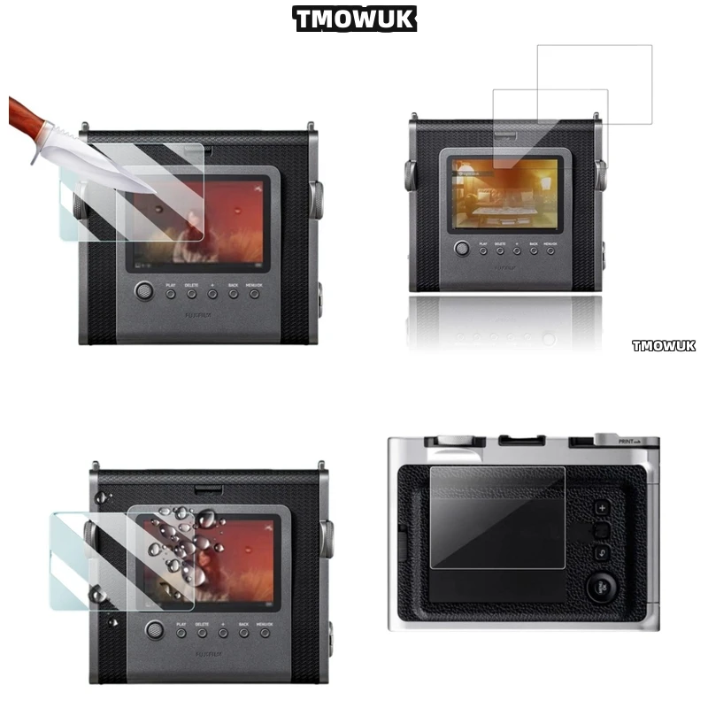 

For Fujifilm Instax WIDE EVO Mini Evo Oil-Resistant Screen Protector, 9H Hard Coating