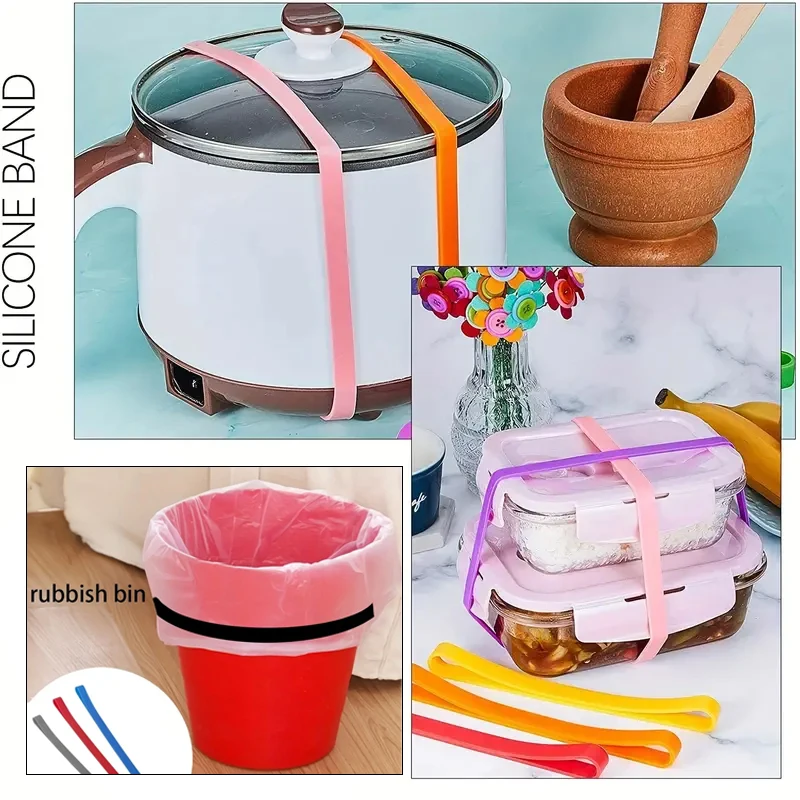 Imagem -03 - Elastic Binding Belt para Notebook Elástico Office Gift Packaging Cor Aleatória 12 Pcs