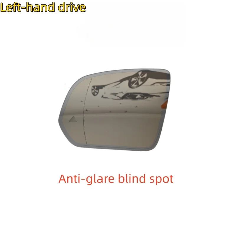 

Anti-glare Heated Blind Spot Warning Rear Mirror Glass For Mercedes-Benz GLE W167 GLS 2020 2021 2022 2023- G-Class W465