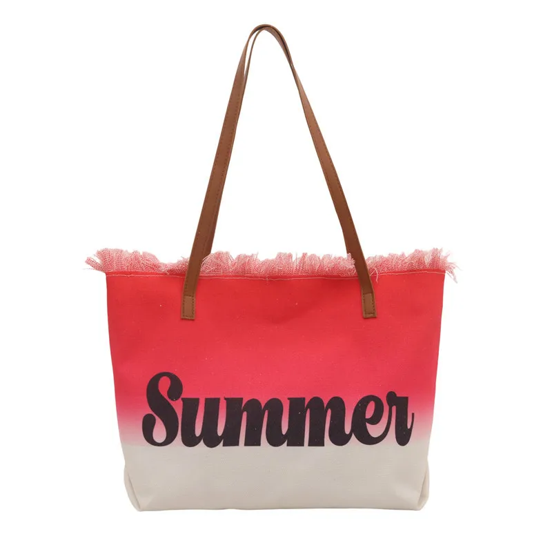 حقيبة مطبوعة ذات سعة كبيرة على شكل شرابة، حقيبة كروس نسائية بكتف واحد متعددة الاستخدامات #6