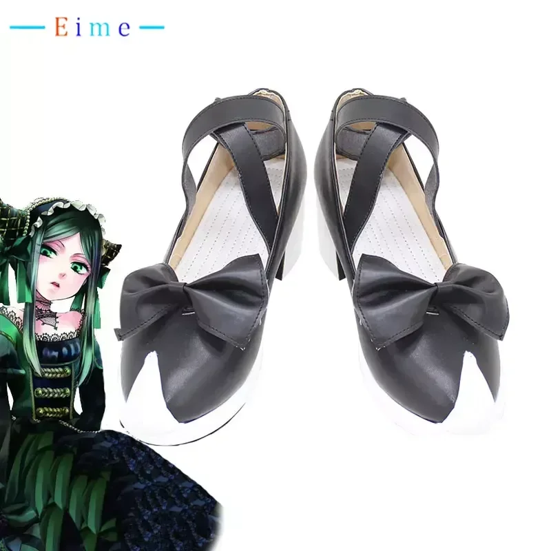 

Sieglinde Sullivan Cosplay Shoes PU Leather Shoes Halloween Carnival Boots Anime Black Butler Cosplay Prop Custom Made