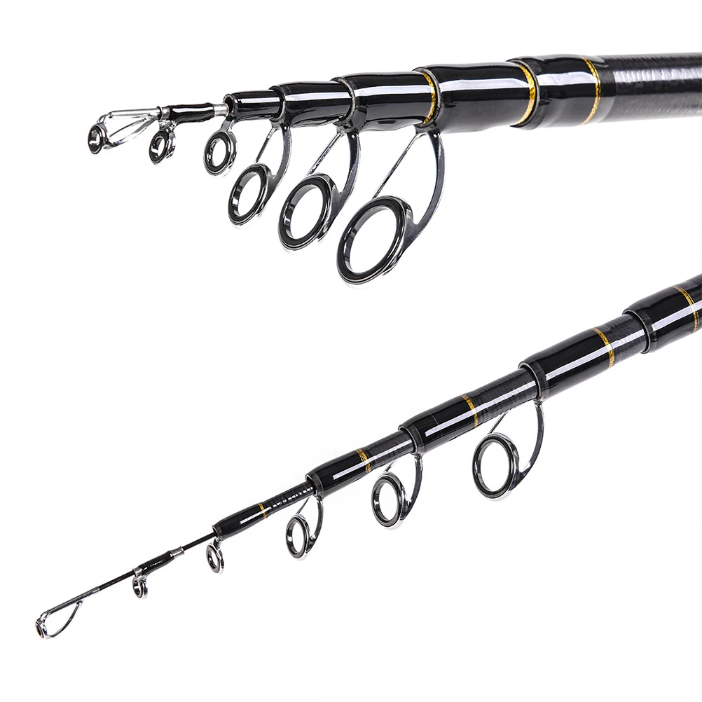 

Fishing Pole Compact Telescope Rod The Flames Small Telescopic Retractable Sea Portable