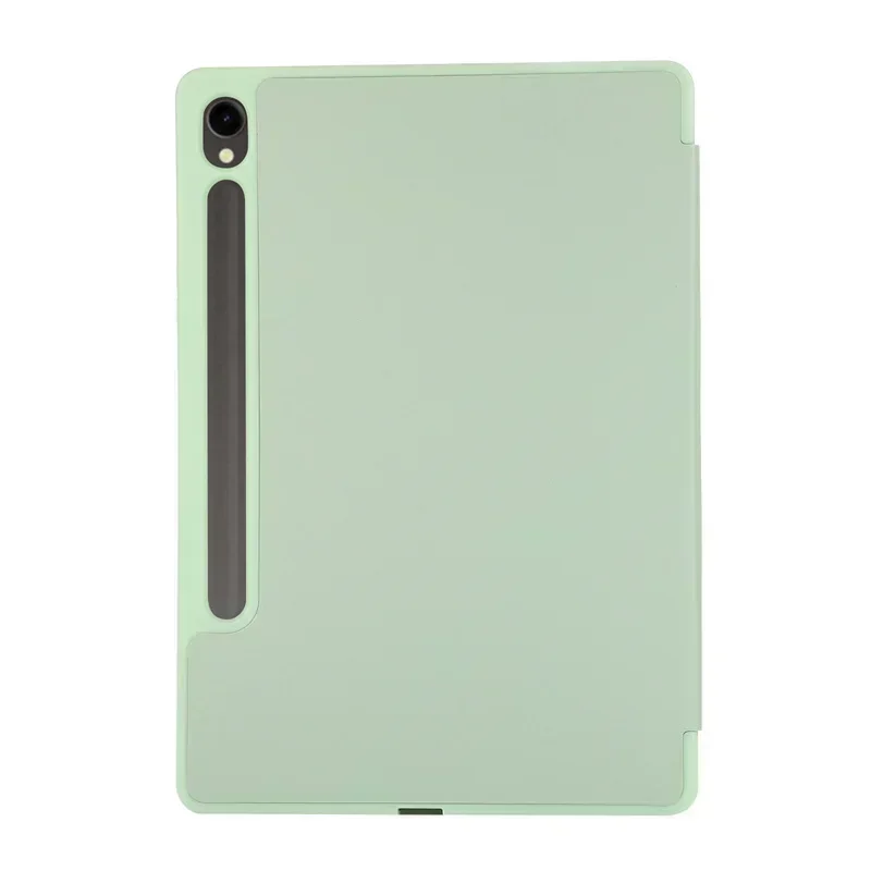 Funda Für Samsung Galaxy Tab S9 FE Fall 10,9 "Leder TPU Zurück Falten Stehen Tablet Coque Für Galaxy Tab S9 fe Fall mit Stift Halter