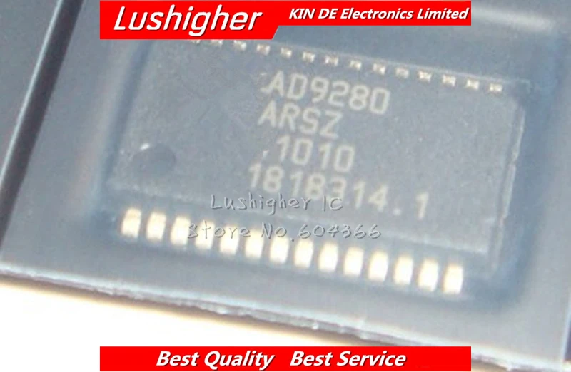 5PCS AD9280ARSZ SSOP28 AD9280 SSOP AD9280ARS SSOP-28 SMD New Original