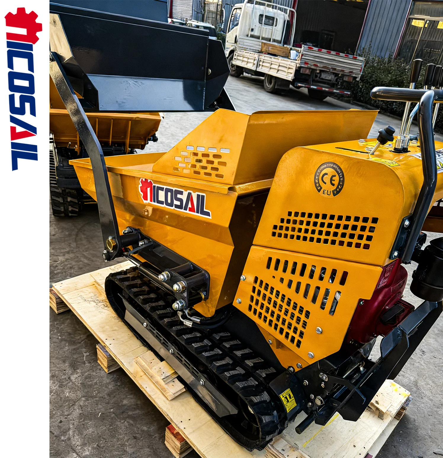 

OK50 Mini Dumper EPA & Euro 5 Certified Small Site Dumper For Construction