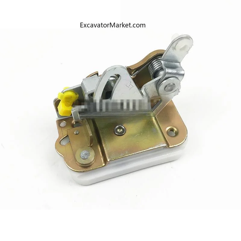 High Quality For Hyundai R150-9/215/225-9 excavator cab door lock assembly block outer handle high quality excavator accessories