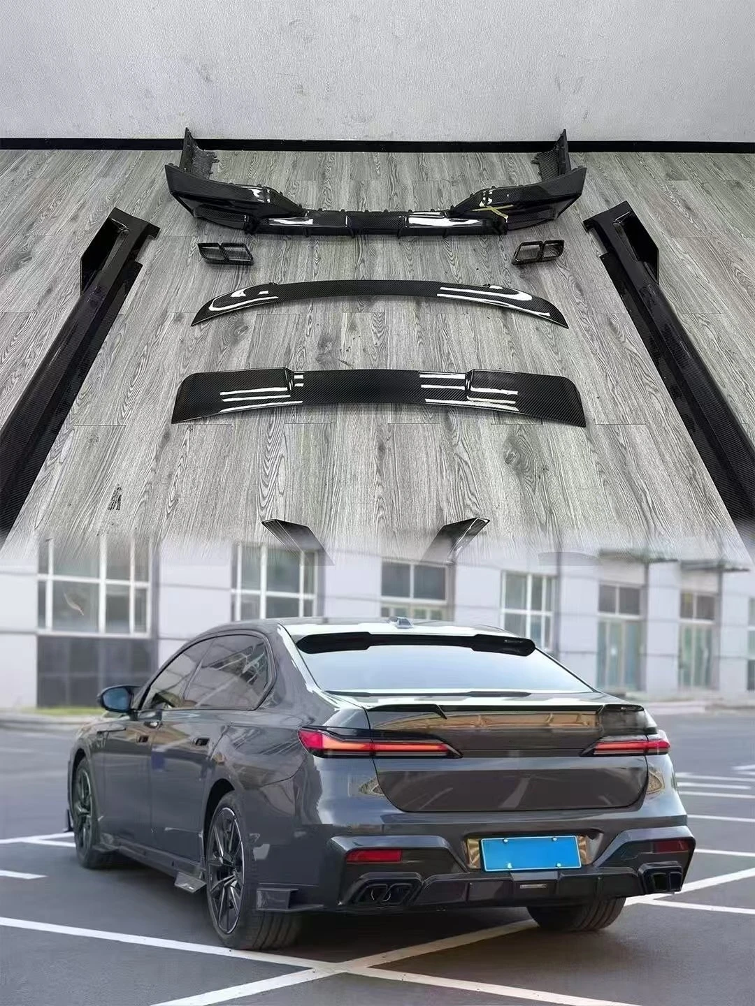 High-end Body Kit CustomizationMSY Style Dry Carbon Fiber Exterior Kit For 7 Series/G70 - 100% Fit Factory DirectPremium Custom