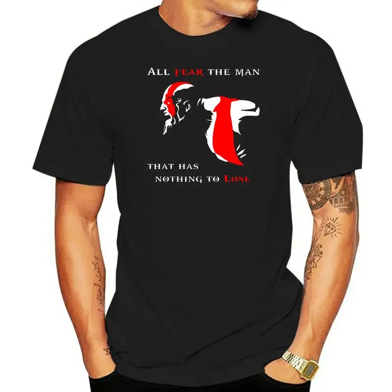 God Of War Game Kratos Deimos Atreus - All Fear The Man That Premium Tee T-ShirtHipster O-Neck Cool Tops