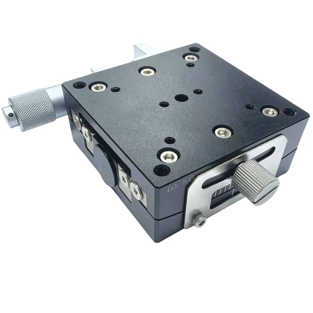 

2025 Manual measuring angle table GFG60-60 60-80 arc slide table optical fine-tuning platform spot