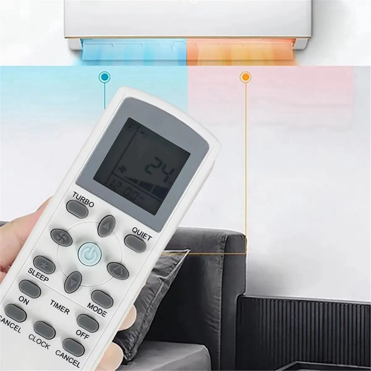 A69ZBG! Replace AC Remote Control ECGS01-I ECGS01 I DGS01 for ACSON / / / McQuay Air Conditioner Remote Control