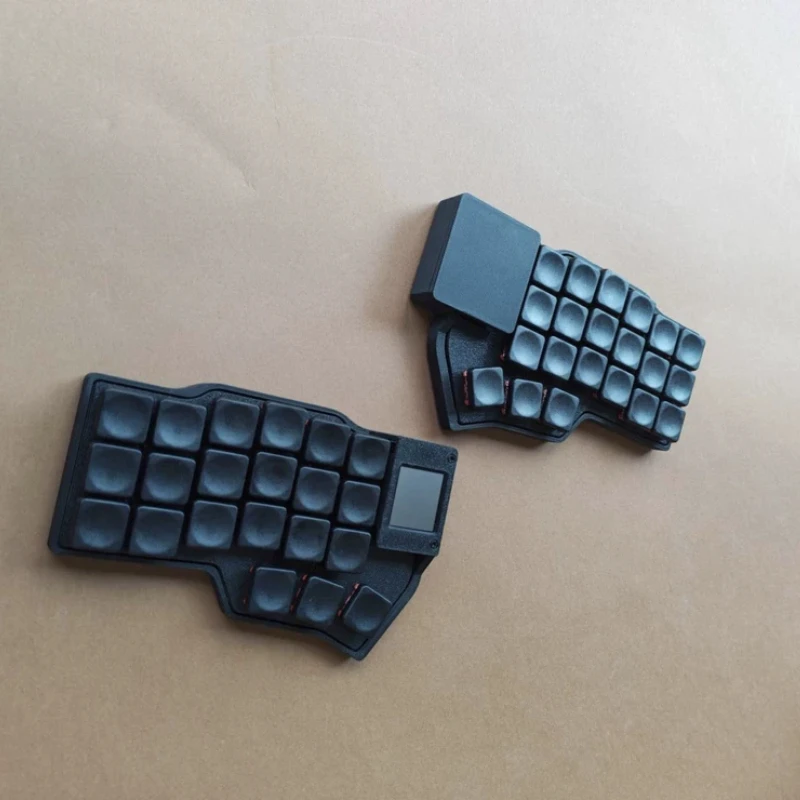 Corne Bluetooth Touchpad Split Keyboard Kit Customized Wireless Dual-mode Support Zmk 3‑finger Directional Swipe Office Keyboard