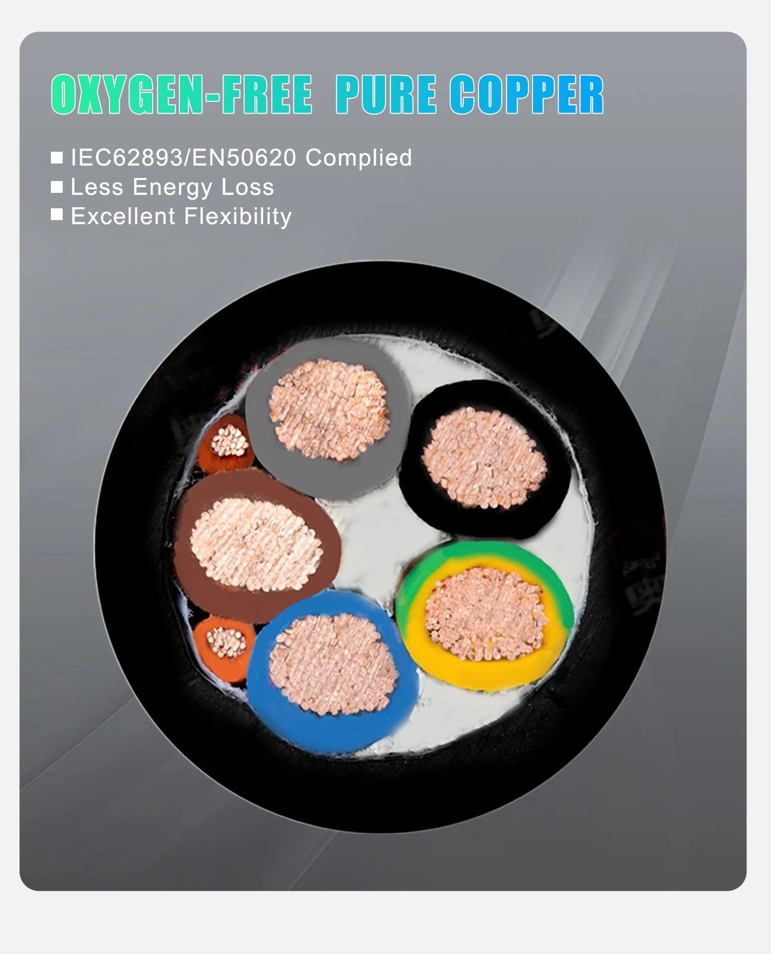 Рисунок 3 - Спиральный зарядный кабель EVcharger4U