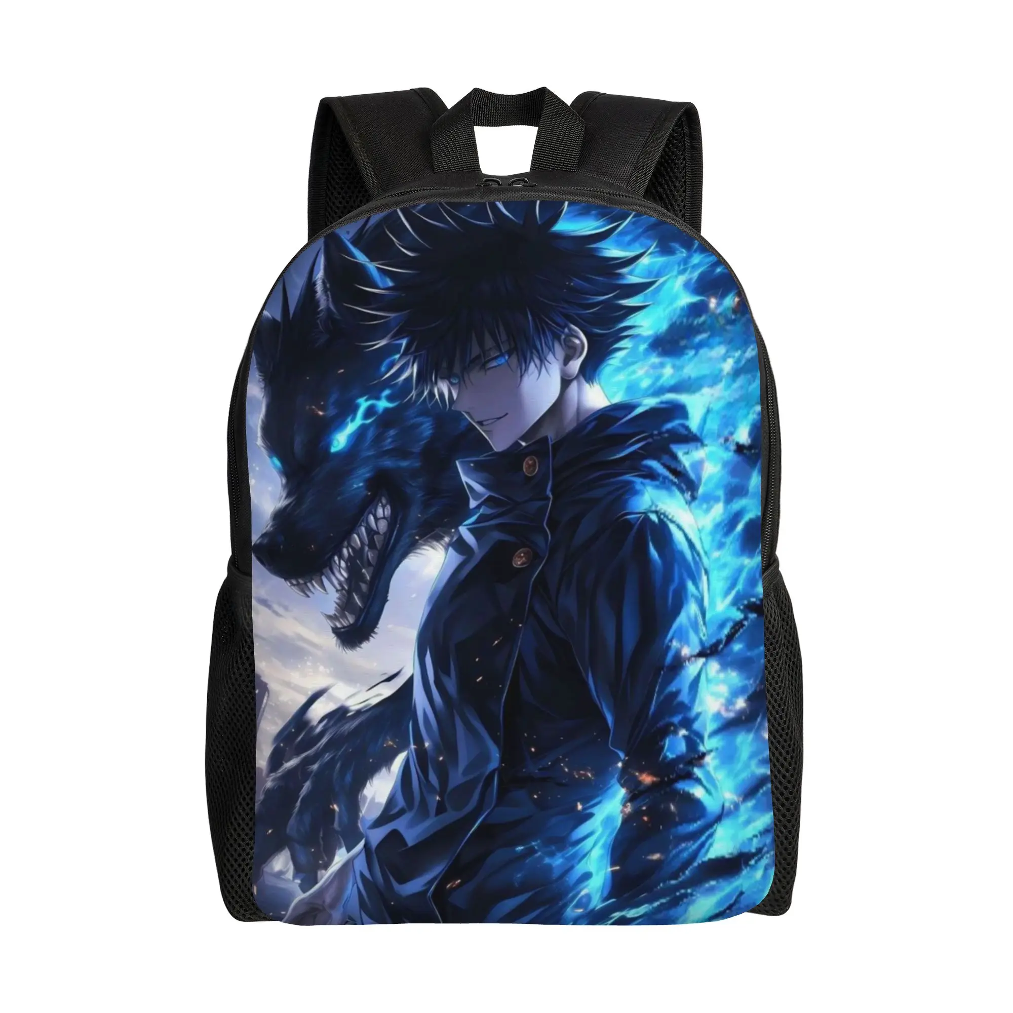 Jujutsu Kaisen College Bag Back to school season Megumi Fushiguro (2)  Multi-Function Backpack
