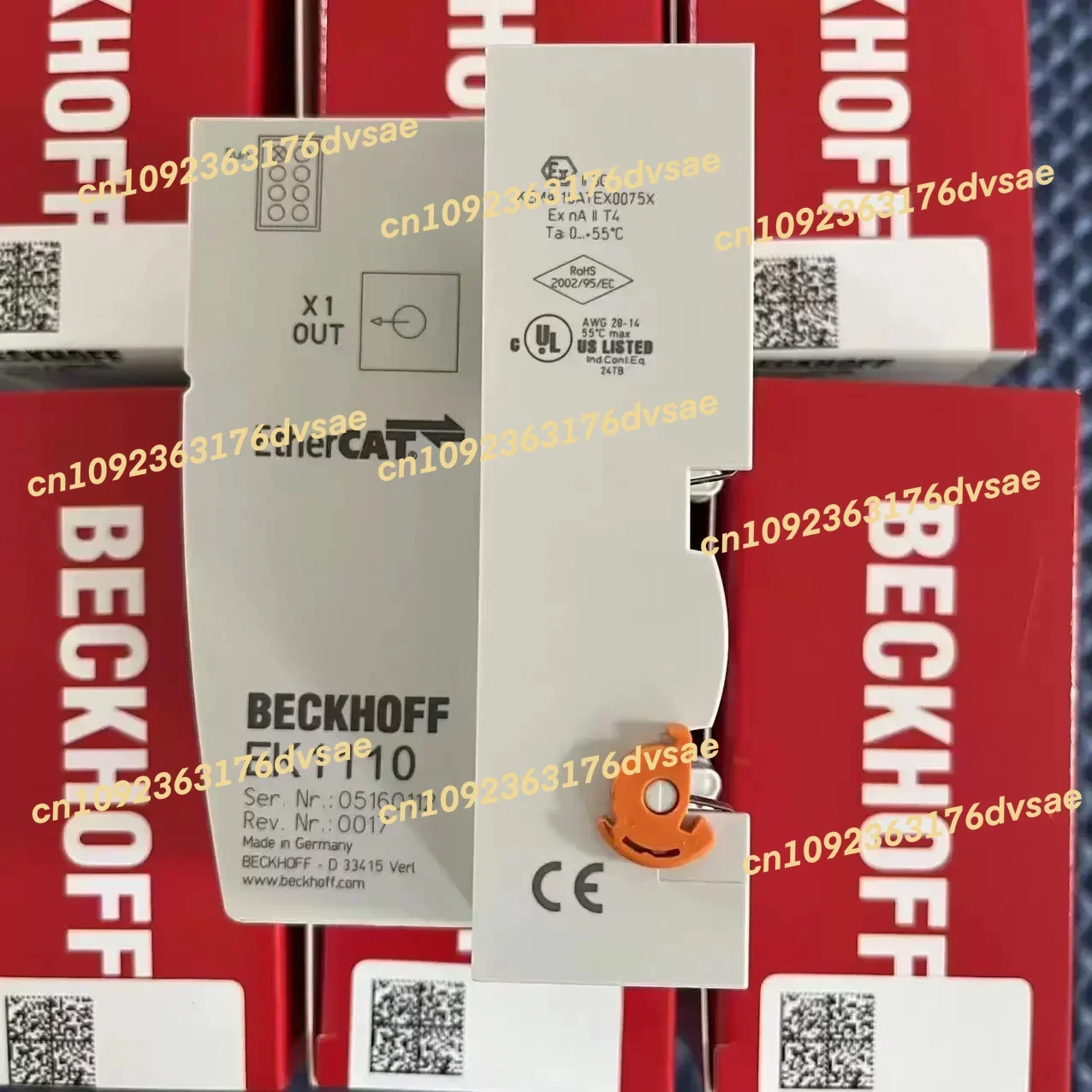 

2025Новый оригинальный модуль ПЛК EK1110 EtherCAT, быстрая доставка