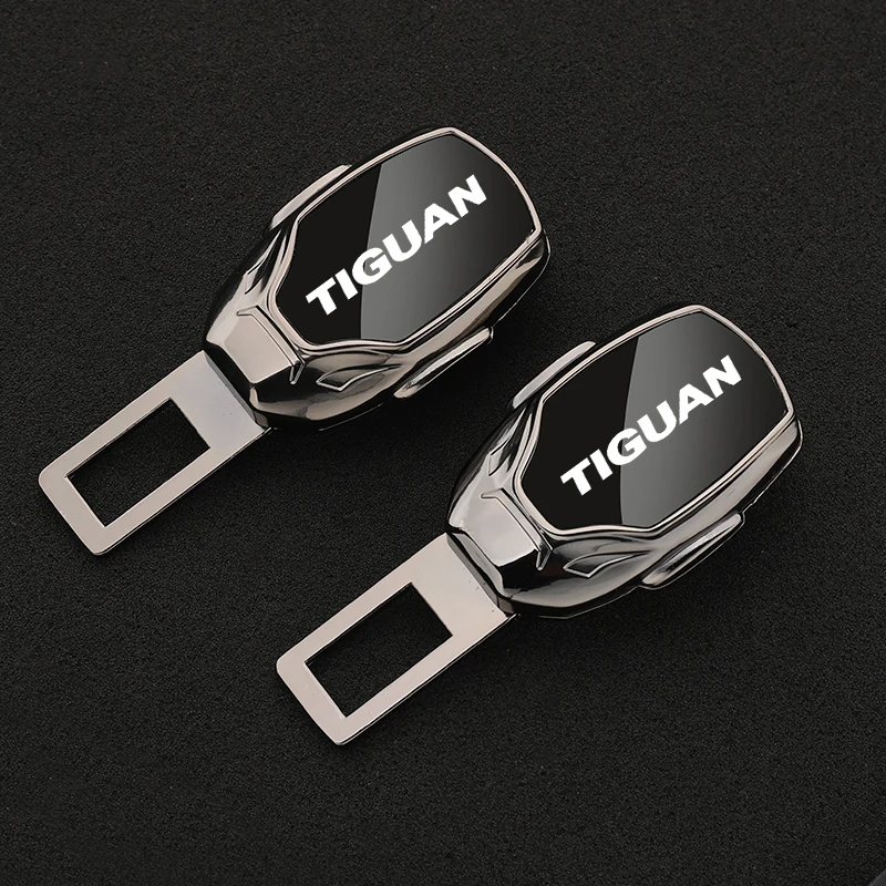 Car Seat Belt Metal Jewelry Seat Belt Accessory Extender for TIGUAN Accessories