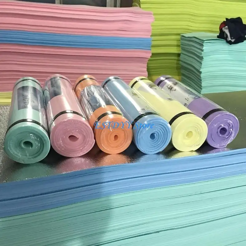 G6DE Nonslip Exercise Fitness Pilates Mat Exercise Body Building Blanket Sports Fitness Mat Gymnastics Mat Fitness Equipment