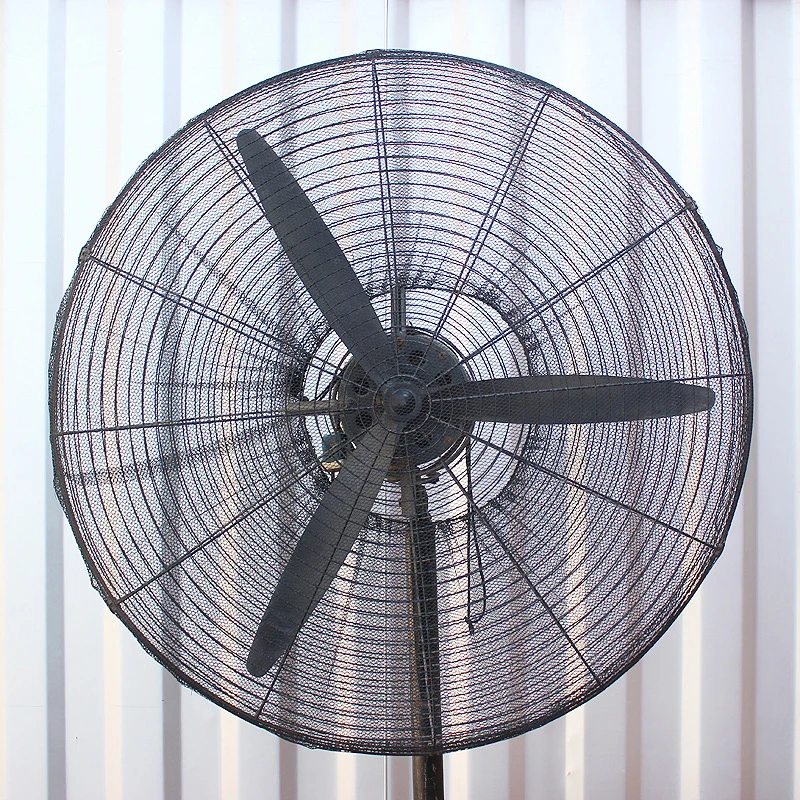 Mesh Round Electric Fan Covers Safety Anti-pinch Protector Household Universal All-inclusive Floor Dust-proof Cover Modern