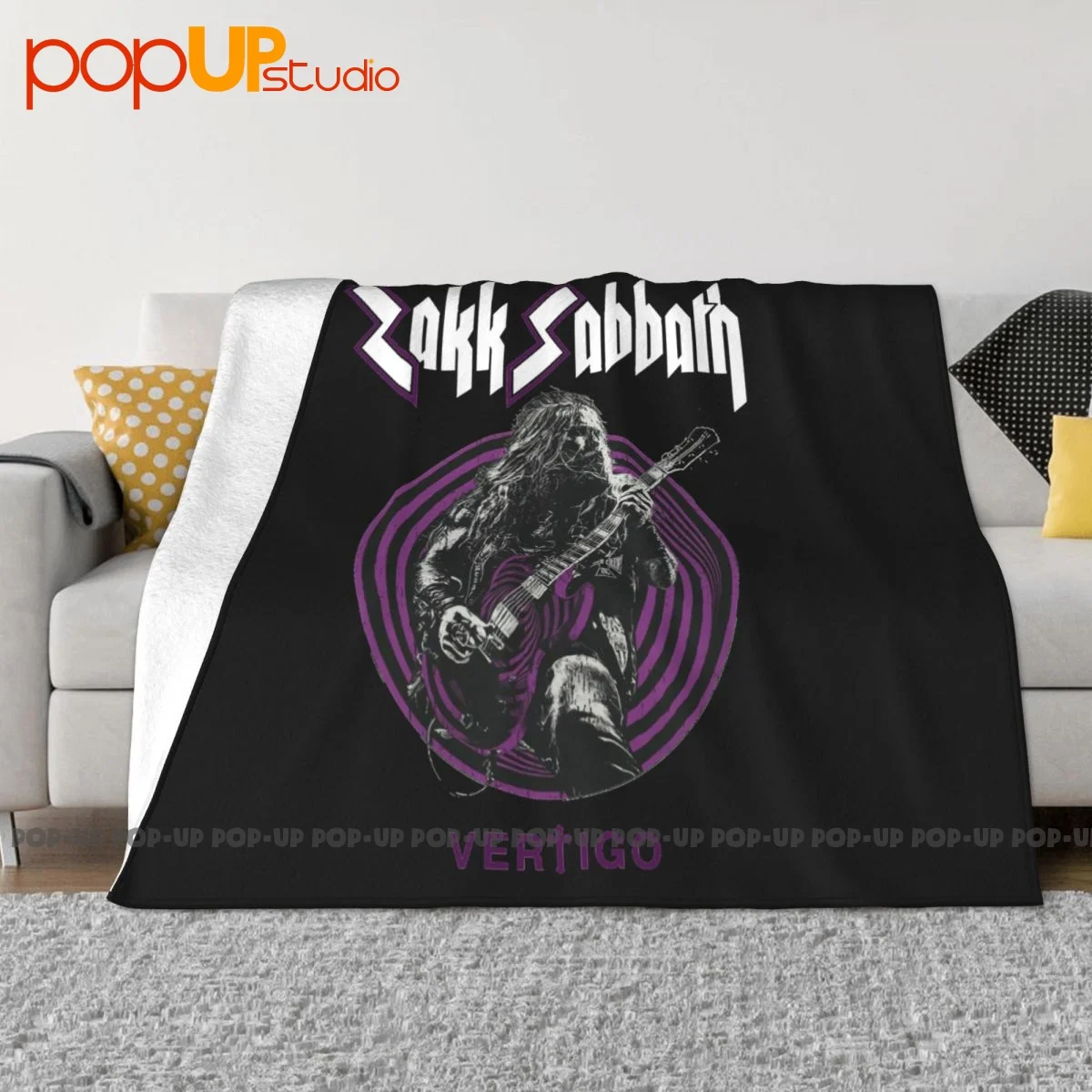 Zakk-Sabbath Zakk-Wylde Rock Band Blanket Textile Sofa Bed Family Expenses