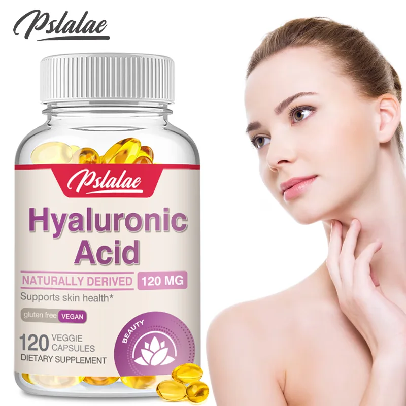 

Hyaluronic Acid Capsules - Maintains Skin's Hydration and Elasticity, Reduces Wrinkles, and Provides Antioxidant Benefits