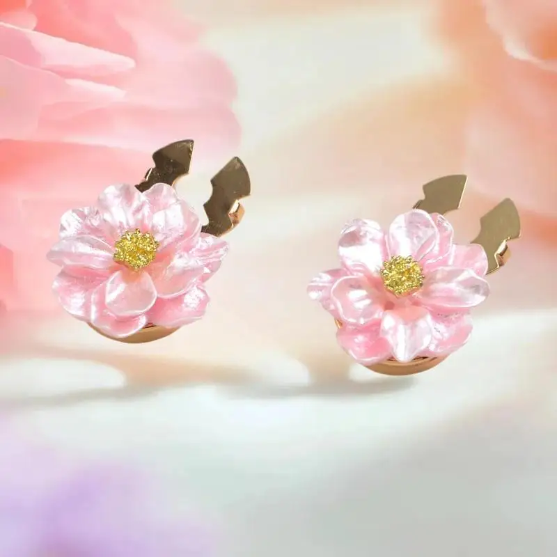 

Pearl Rhinestone Cufflinks Button Covers Fashion Clothing Decoration Cute Pearl Sleeve Button Clip Women Luxury Cuff Links