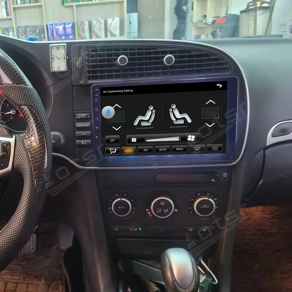 Radio de coche Android de 12,1 pulgadas para Saab 93 95 2005-2014, reproductor estéreo Multimedia para coche, unidad Carplay de navegación GPS, pantalla 4G DSP WIFI