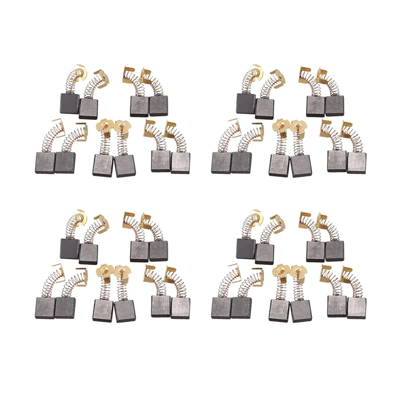 

A02F-40 Pcs Power Tool Carbon Brushes 18 X 16 X 7Mm CB203 For