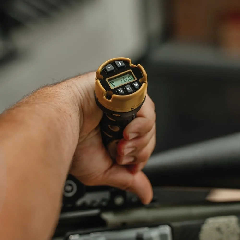 Llave dinamométrica digital con pantalla LCD para un mantenimiento preciso de armas de fuego y observación con puntas intercambiables