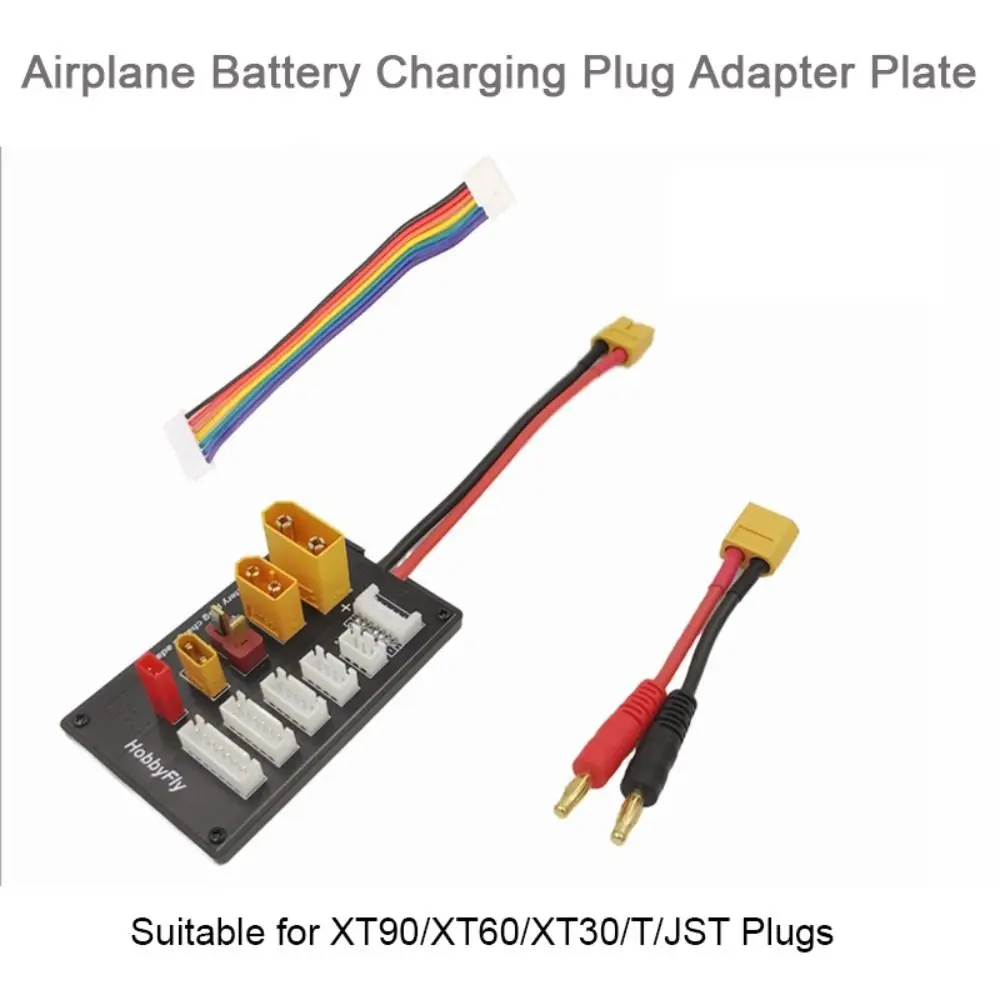 XT30 XT60 XT90 JST T Connector Lipo Battery Multi Charger 2-6S Parallel Charging Board for Imax B6 B6AC ISDT Q6 Lite Charger