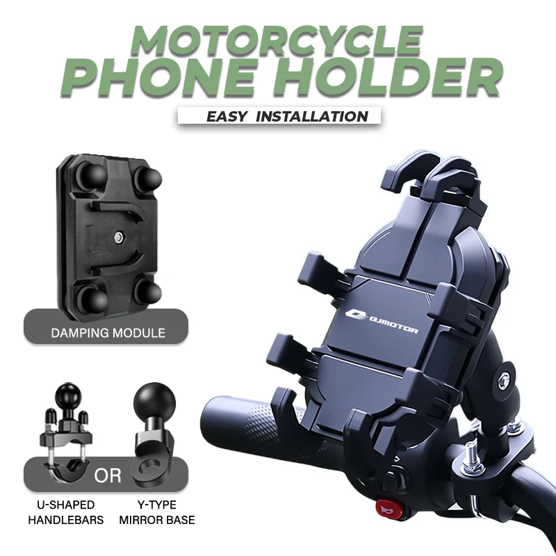 Motorcycle Handlebar Mobile Phone Holder GPS Stand Bracket For QJMOTOR 250SRK SVT650 SRT700 SRV250 QJ SRV250 SR Accessories