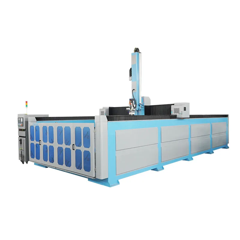 4 Axis 5 Axis Cnc Woodworking Engraving Machine High Z Axis Wood Router Foam EPS 1325 180 Degree