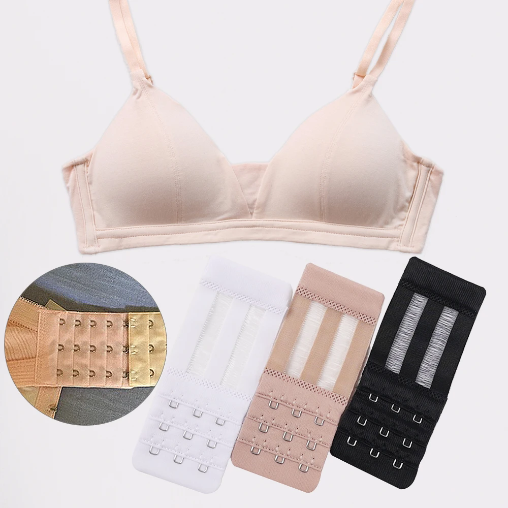 1/2/3PCS Lady Adjustable Bras Extenders 3 Hook Triplex Row Extension Buckle for Bra Underwear Extend Clasp Intimates Accessories