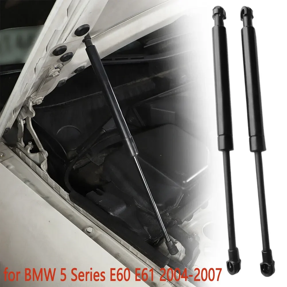 Car Front Bonnet Hood Lift 51237060550 Front Hood Lift 51237008745 Bonnet Lift Support Stainless Steel for BMW 5 Series E60 E61