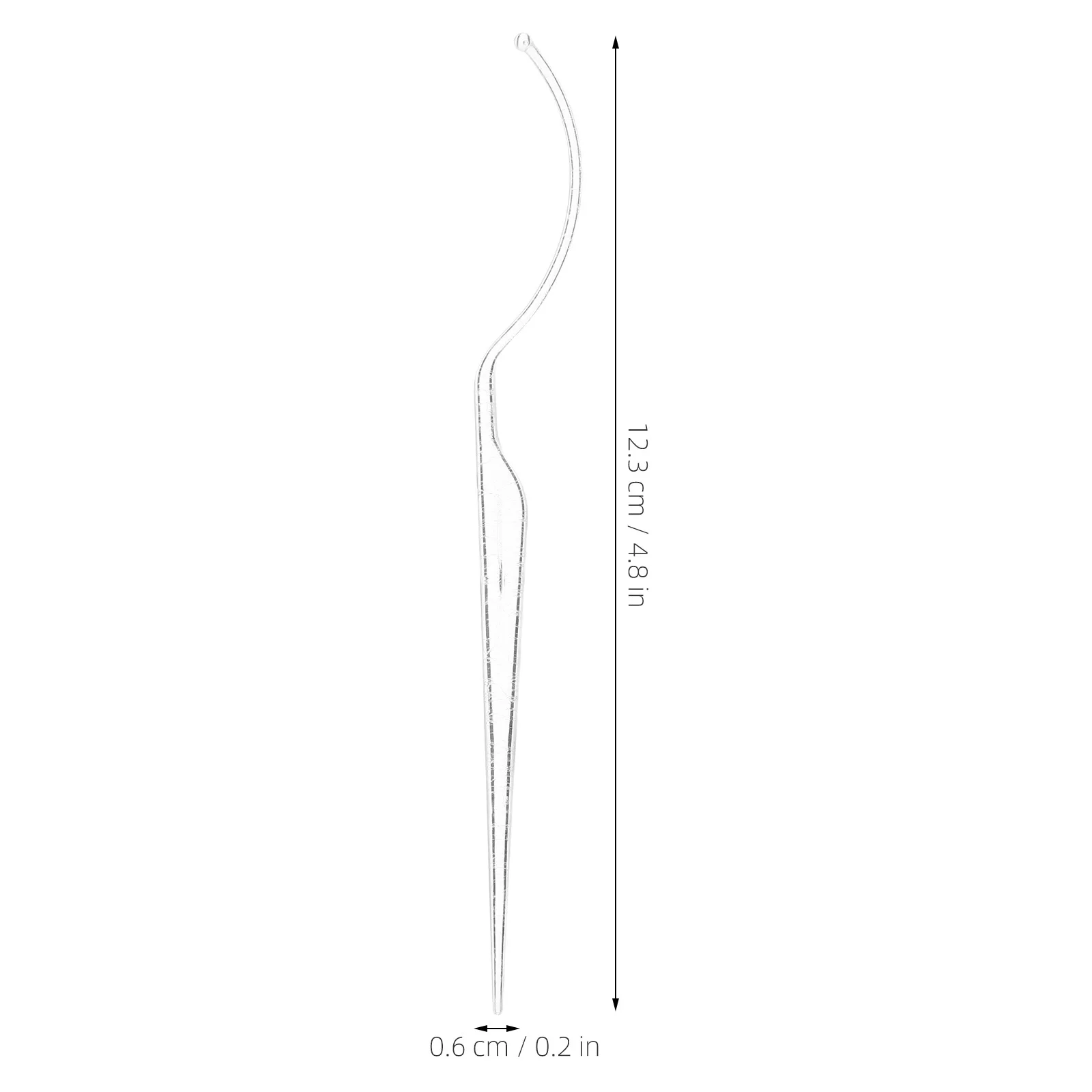 6 قطع من رف عرض الرموش القابل للتعديل، تصميم فريد لمحبي المكياج، بلاستيك متين أسود شفاف