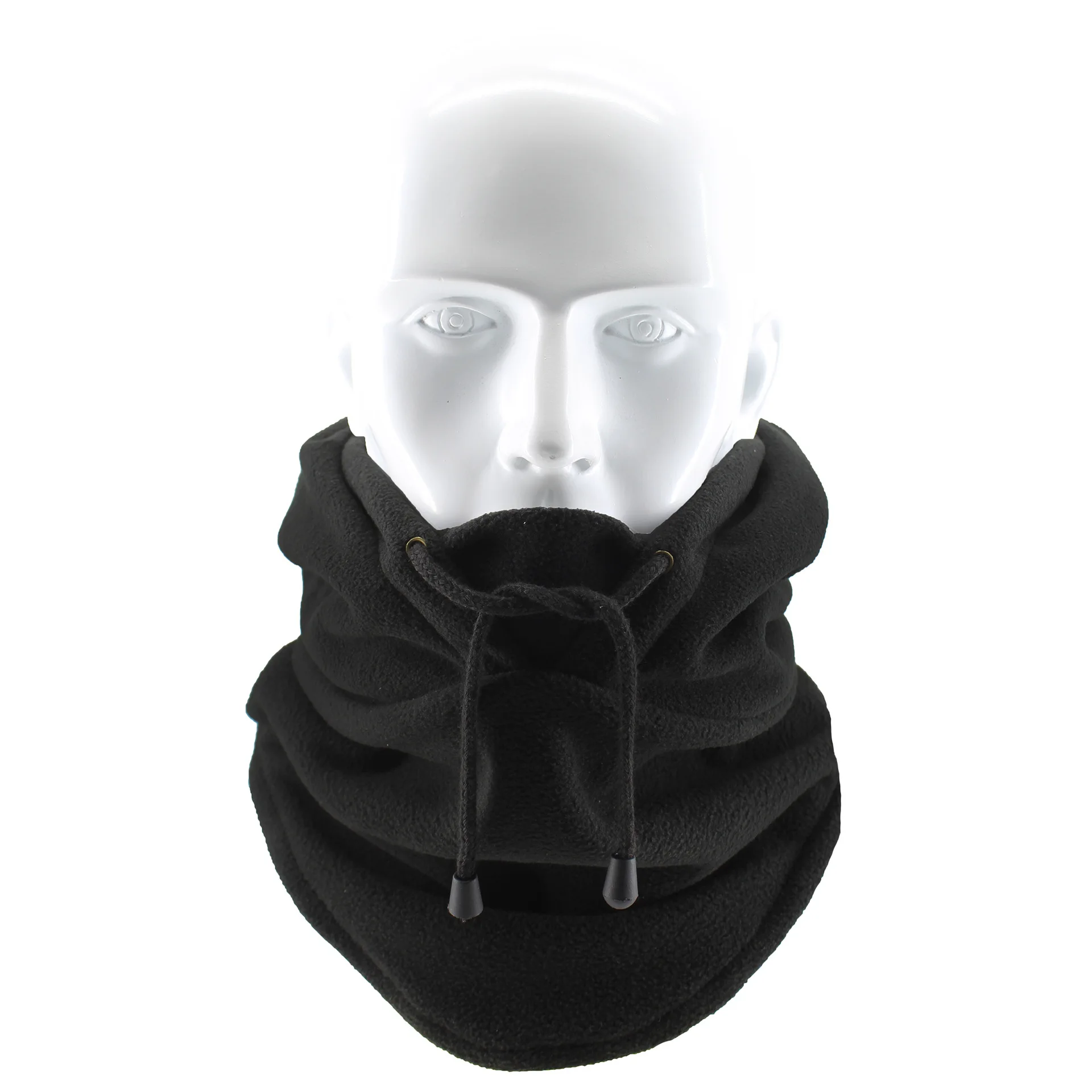 Thermal Fleece Balaclava Hat Hooded Neck Warmer Cycling Face Mask Outdoor Winter Skiing Sport Face Mask Men Cycling Masked Caps