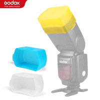 Godox V860III TT520II V850II TT600 Square Set-Top Flash Soft Light Cover Flash Diffuser Dome Bounce - Fit Speedlight YN560III