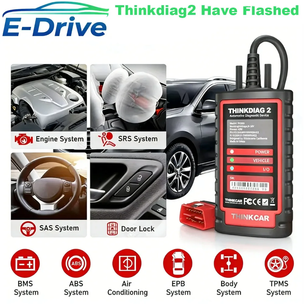 

Диагностический сканер THINKCAR Thinkdiag 2 (SN 9884309XXX) с поддержкой прошивки, диагностика всех систем DZ/XD/XP/PD, аналог DBScar7 VII, поддержка протокола CAN FD