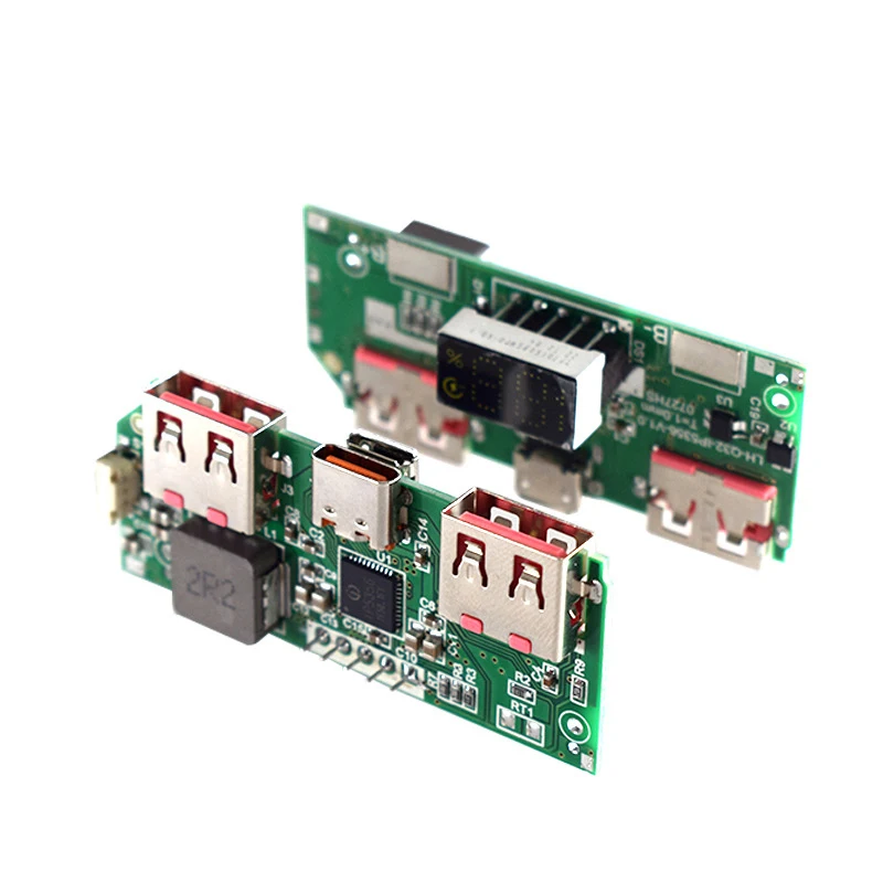 

1Pc High Quality Brand New 5V 3A Lithium Battery Digital Display Fast Charging Module TYPE-C Micro USB Charger Board