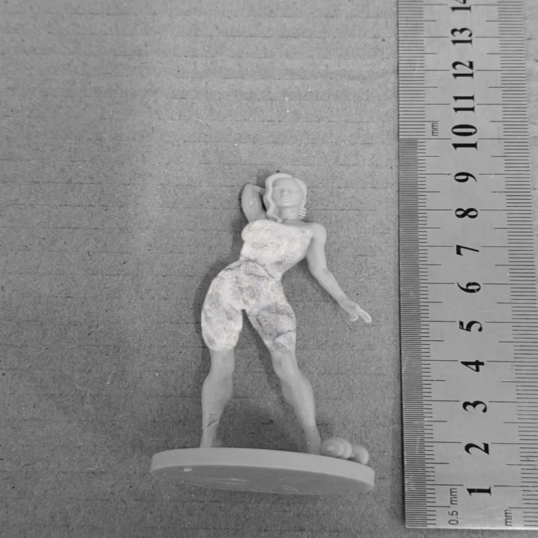 Fitness Meisje Geen kleding Nsfw Volledige harsfiguren Model Kit 1/24 Schaal Ongeverfd Ongemonteerd