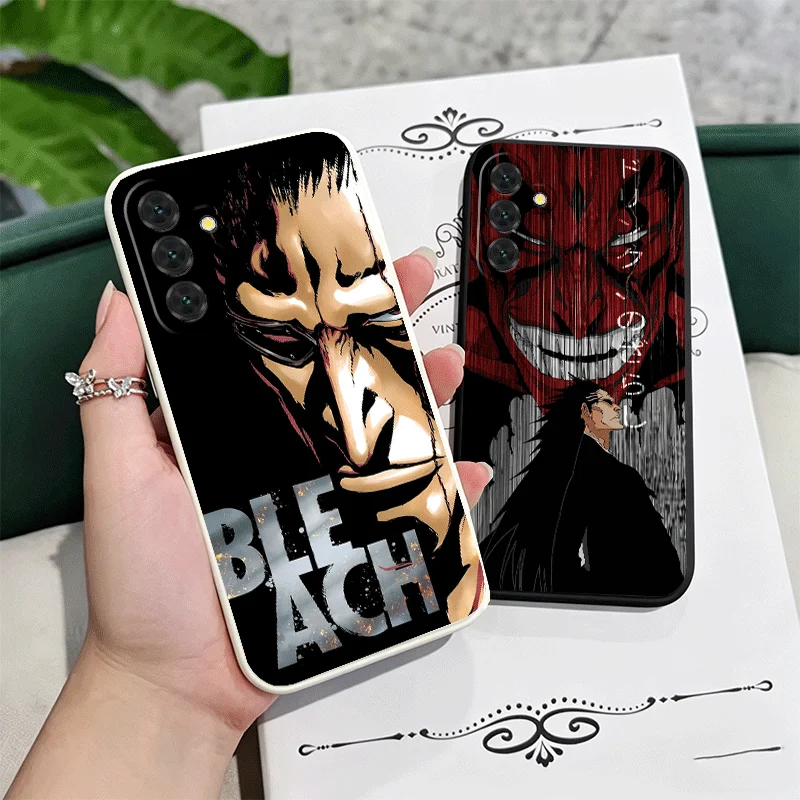 Bleach Zaraki Kenpachi Soft Phone Case For Samsung A17 A16 A15 A14 A13 A57 A56 A55 A54 A53 A37 A26 A25 A24 A23 A36 A35 A34 A33 C