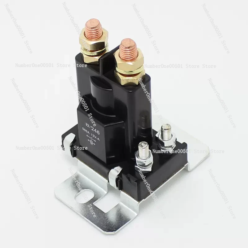 Newly upgraded 500A DC relay/contactor, super current modified car main power switch 12V 24V