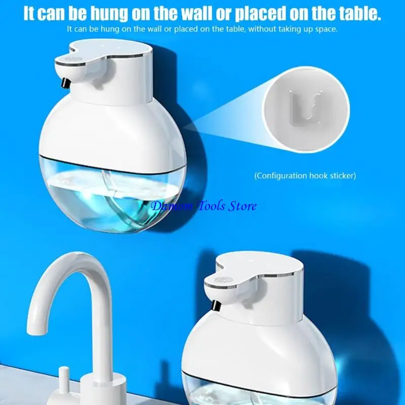 57BE 400ML Liquid Dispenser identity Operating 0.25S Operation Spill Proof Structure Excellent For Bathing Areas