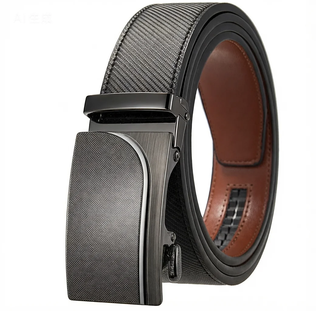 Cow Leather Belt For Men 3.5cm Width Designer Belts Men High Quality Luxury Brand Black Brown Blue Formal Business Strap Male